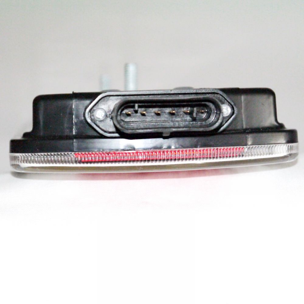 5669.3776-01 Фонарь задний КАМАЗ, МАЗ LED левый (аналог 112.08.69-01) разъем СПГ6Р