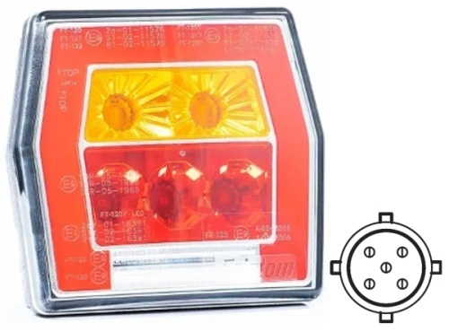 FT-122 разъём подсветка