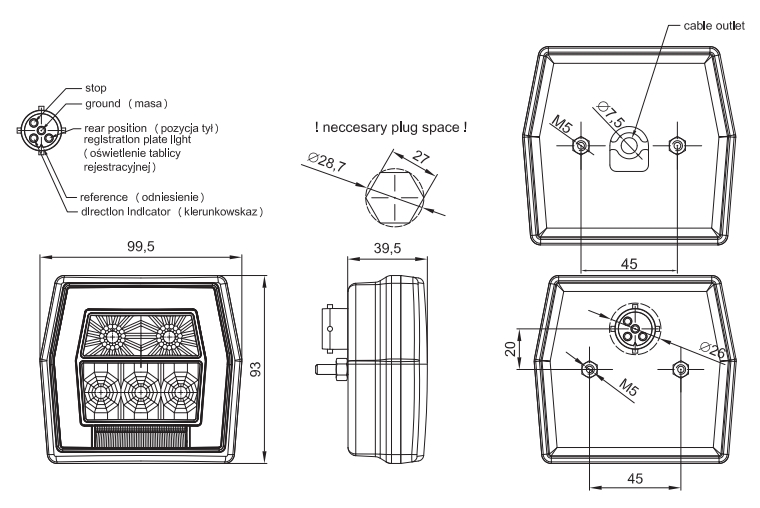 FT-120 T LED SHEMA