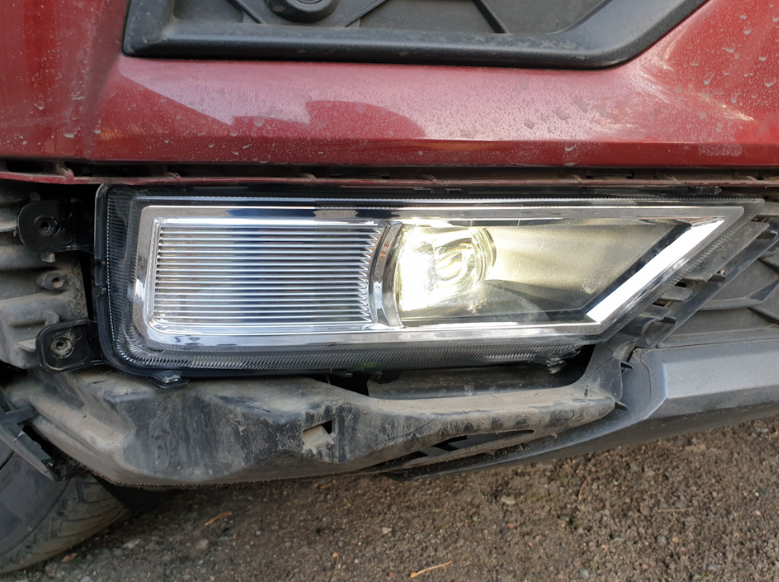 Противотуманные фары Фольксваген Тигуан 2, 2016- LED 5000К, 7 Вт, компл. MTF Light FL10TG