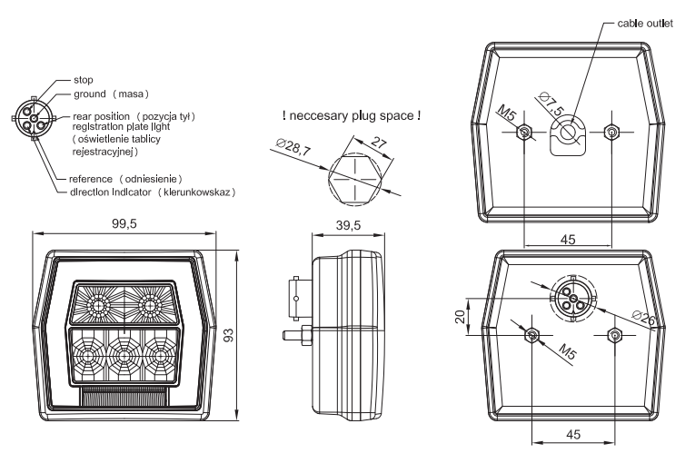 Схема заднего светодиодного фонаря. Фонарь ft-122 Fristom. Fristom ft-121 led. Fristom ft-122 led. Фонарь задний Fristom ft122led.